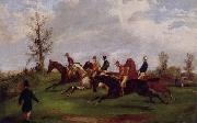 unknow artist Classical hunting fox, Equestrian and Beautiful Horses, 165. oil painting reproduction